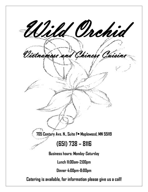 wild orchid bistro menu|wild orchid oakdale mn restaurant.